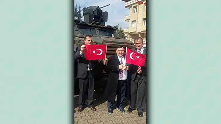ESNAFLARDAN AFRİN'E ZEYTİN DALI