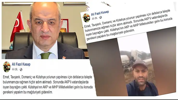 MİLLETVEKİLİ KASAP  AK PARTİLİYEDE İSYAN BAYRAĞINI ÇEKTİRDİNİZ