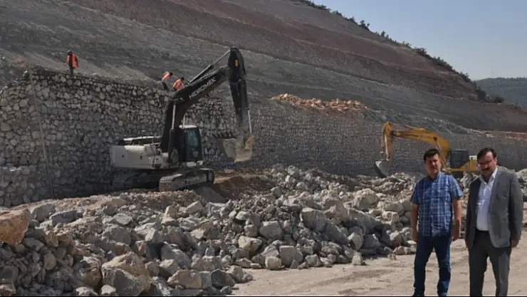 EMET ÇEVRE YOLU ÇALIŞMALARI HIZLANDI