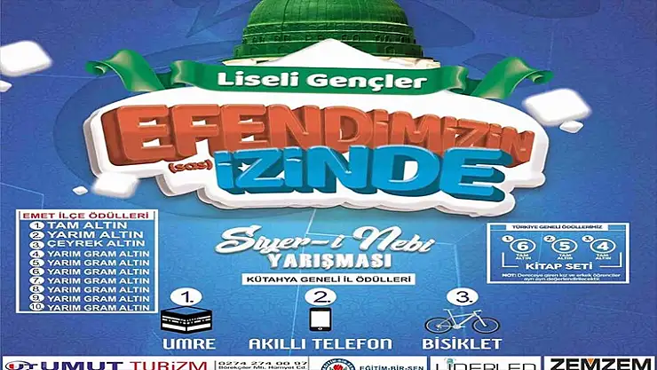 EMET'TE SİYER-İ NEBİ  YARIŞMASI BAŞLIYOR