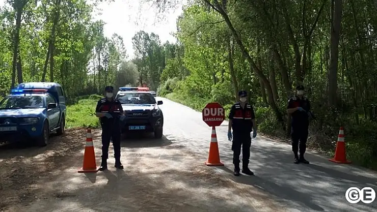 Hisarcık Hasanlar Köyü Karantinada
