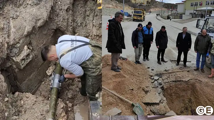 İlçede Bir Çok Mahalleyi Etkileyen Büyük Su Kaçakları Bulundu