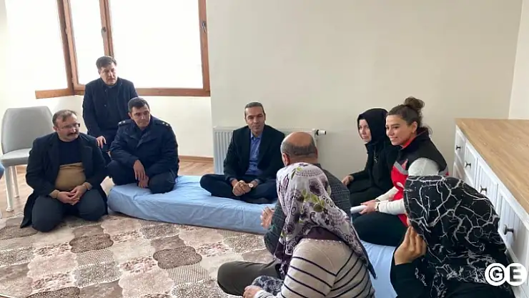 İlçemize Gelen Depremzedelere Geçmiş Olsun Ziyareti