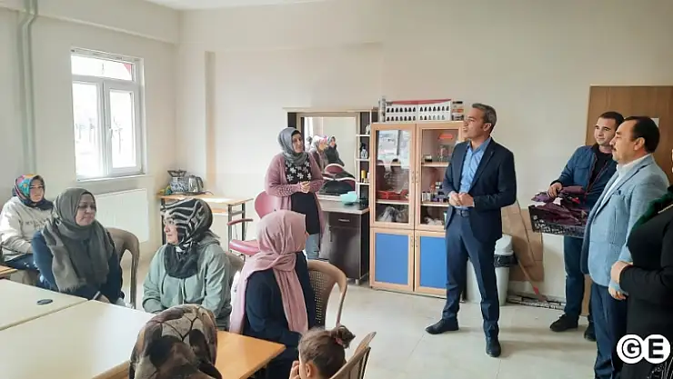 Kaymakam Çiçek'ten 8 Mart Kadınlar Günü Ziyareti