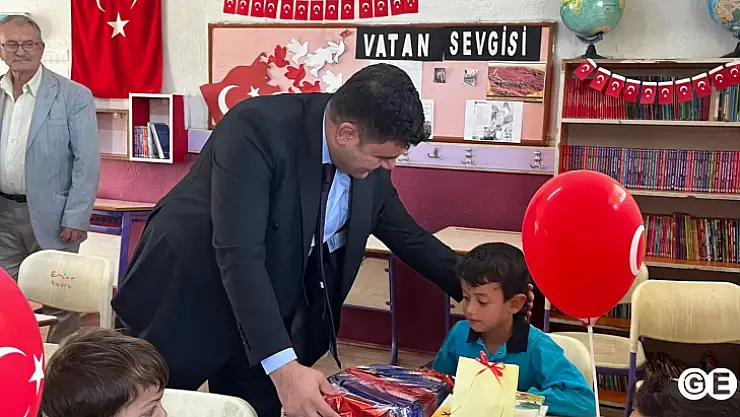 Kaymakam Seyman öğrencilerin heyecanına ortak oldu