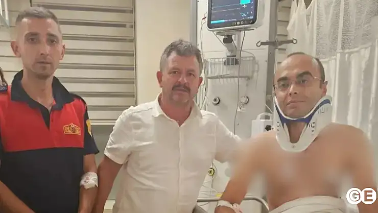 Kaza Yapan İtfaiyecilerden güzel haber