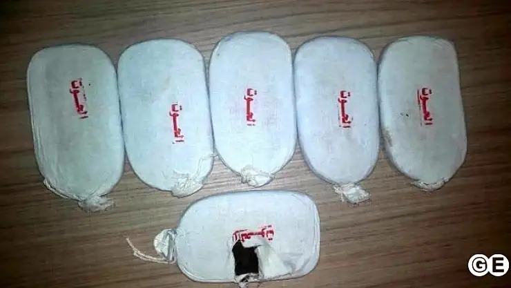 Kütahya'da 1255 Gram Esrar Ele Geçirildi