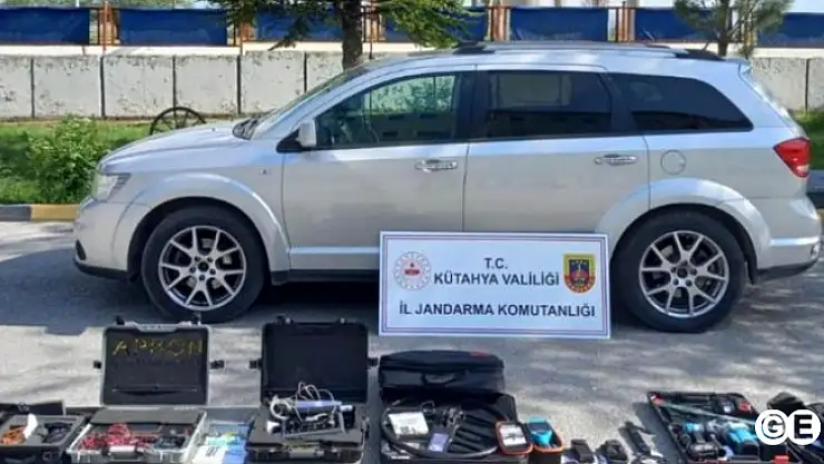Kütahya'da tarihi eser kaçakçılığı operasyonları