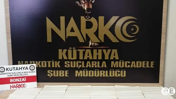 Kütahya Narkotik 1 Milyon Tl Değerinde Uyuşturucu Yakaladı