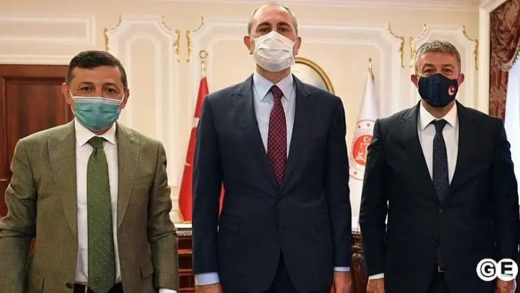 Milletvekili Erbaş'tan Adalet Bakanına Ziyaret