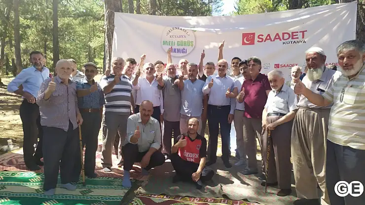 Milli görüşçüler piknikte buluştu