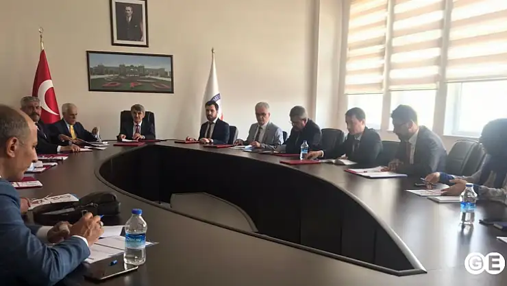 Rektör Usyal Emet'te Düzenlenen MEYOK toplantısına Katıldı