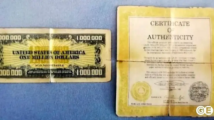 Tavşanlıda 1 Milyon Dolarla Yakalandılar