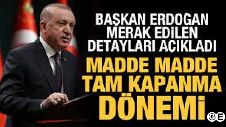 Türkiye Bayram Sonuna Kadar Tam Kapanmaya Gidiyor