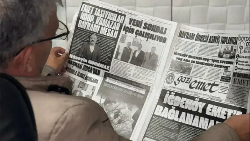 Gazi Emet Gazetesi 41 Yaşında