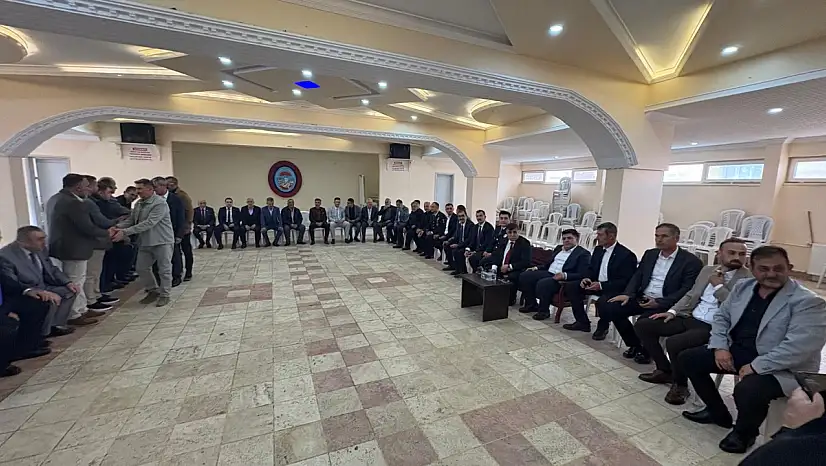 Halk ve Protokol Bayramlaşma İçin bir araya geldi