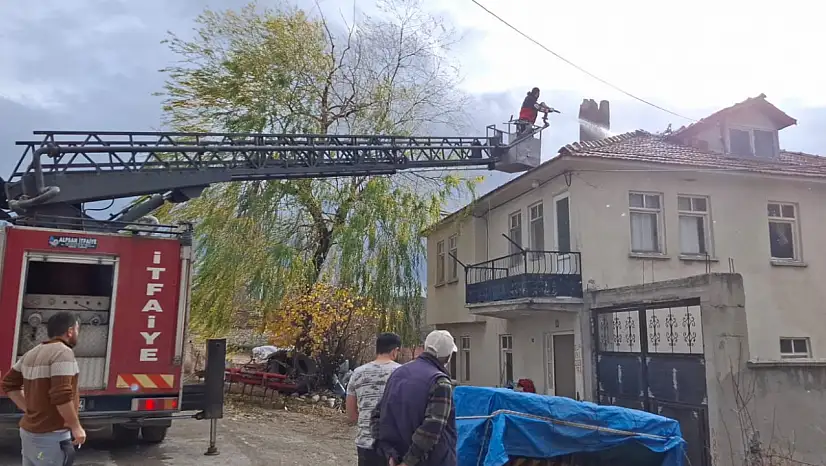 İtfaiye'den zamanında müdahale
