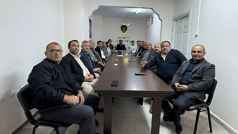 Emet AK Parti'de Gündem Deprem